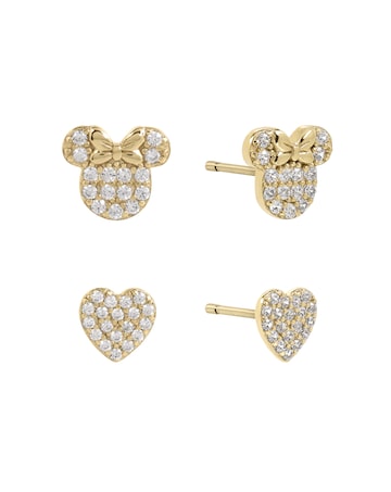 Minnie Gold Plated Earrings