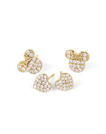 Minnie Gold Plated Earrings