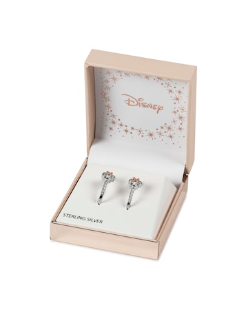 Mickey Stoneset Hoop Earrings