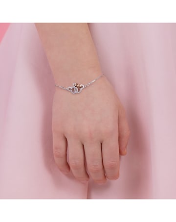 Minnie Mouse Silver Bracelet