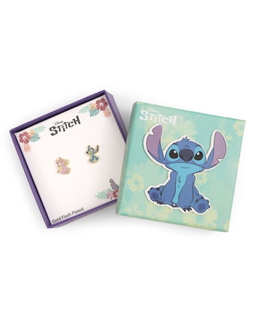 Stitch & Angel Stud Earrings