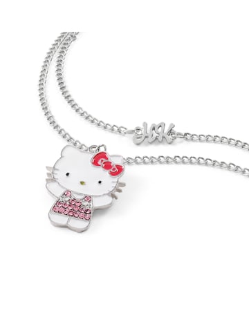 Hello Kitty Silver Plated Necklace Set