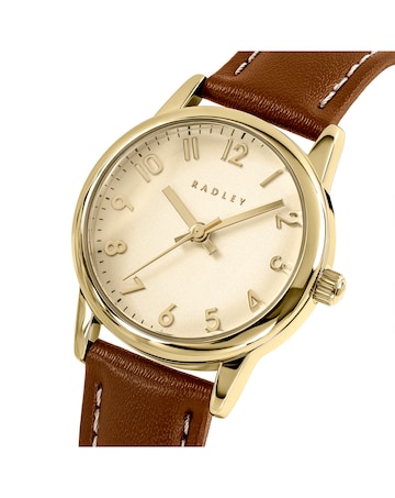 Radley Cognac Leather Strap Watch