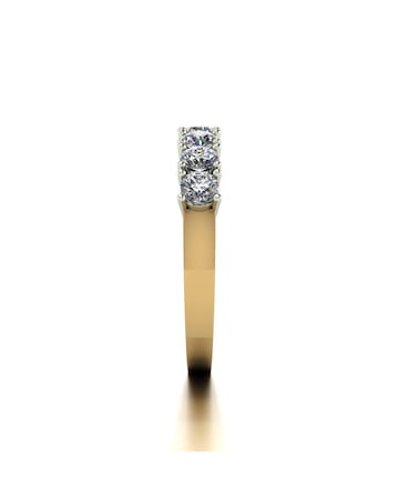 9ct Gold 1ct Moissanite Eternity Ring