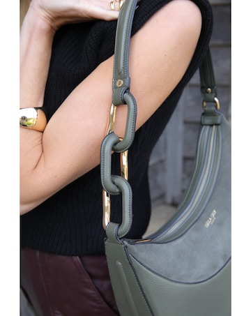 Luella Grey Thelma Khaki Scoop Hobo