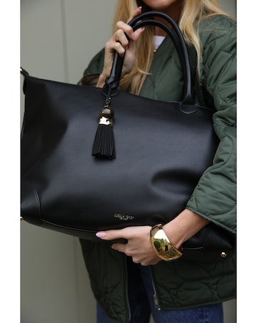 Luella Grey Lana Black Travel Bag