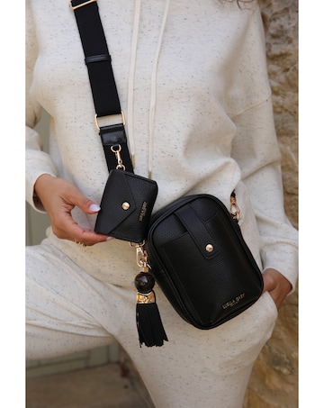 Luella Grey Elise Black Crossbody