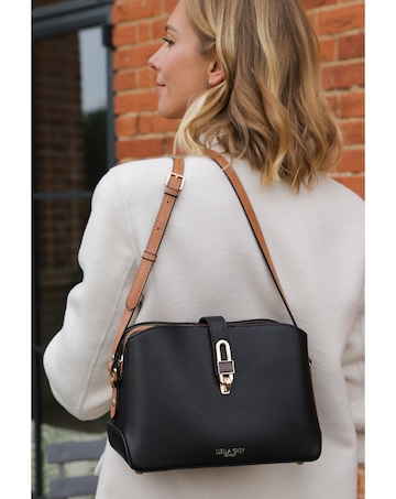 Luella Grey Margy Black Crossbody