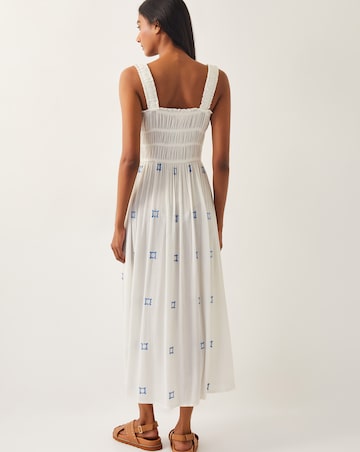 Monsoon Briar Shirred Maxi Dress