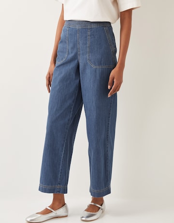 Monsoon Harper Short Wide Leg Jeans