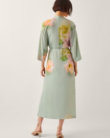 Monsoon Jane Floral Print Midi Dress