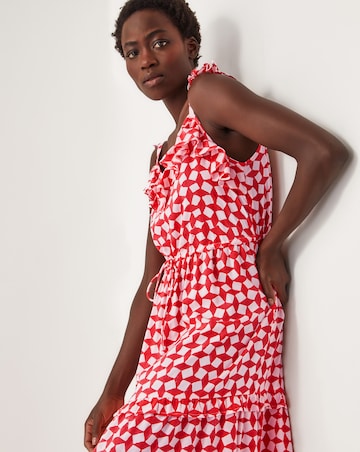 Monsoon Geena Woodblock Midi Dress