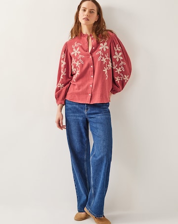 Monsoon Bridget Embroidered Blouse