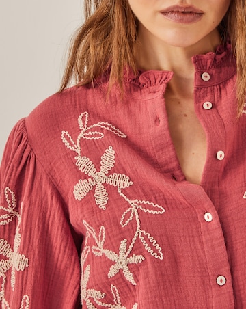 Monsoon Bridget Embroidered Blouse