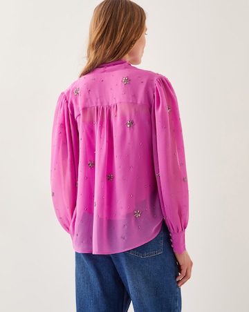 Monsoon Candice Pussybow Blouse