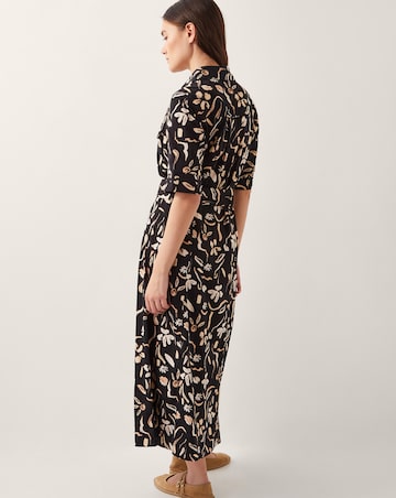 Monsoon Ulla Floral Print Jersey Dress