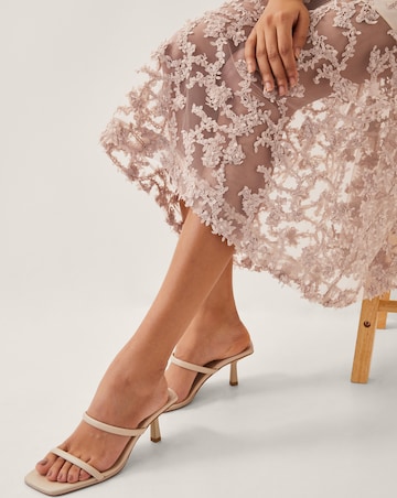 Monsoon Alanna Sheer Midi Skirt