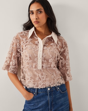 Monsoon Alanna Sheer Shirt