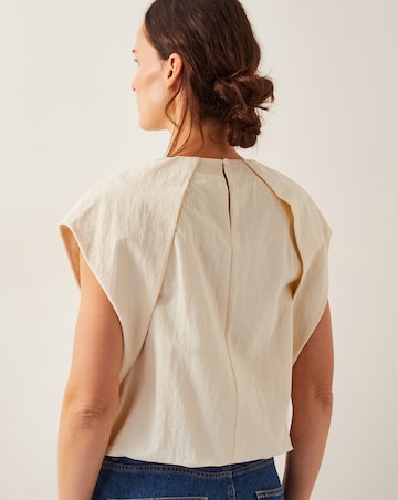 Monsoon Dorit Bubble Hem Top