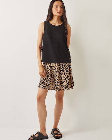 Monsoon Lucy Button Tank Top