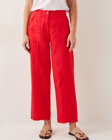 Monsoon Jolie Regular Linen Trousers