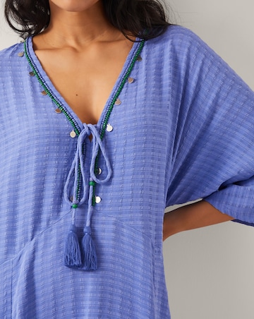 Monsoon Leslie Embellished Maxi Kaftan