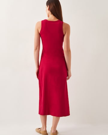 Monsoon Tie-Side Column Midi Dress