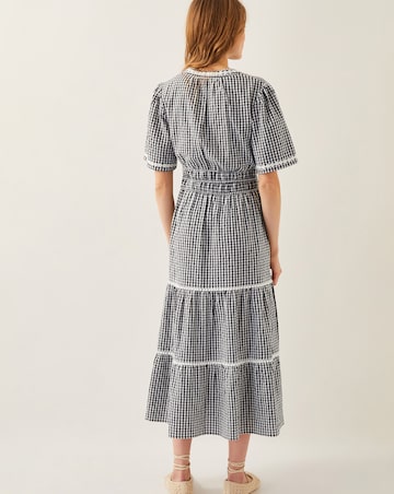 Monsoon Gina Gingham Maxi Dress