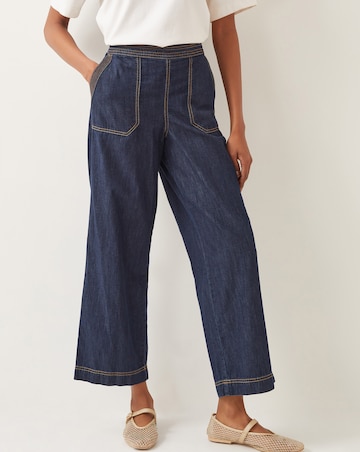 Monsoon Harper Regular Wide Leg Jeans