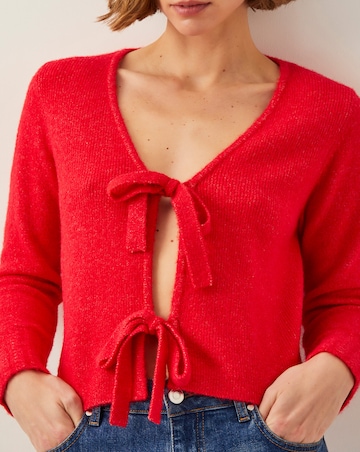Monsoon Tina Tie Front Cardigan