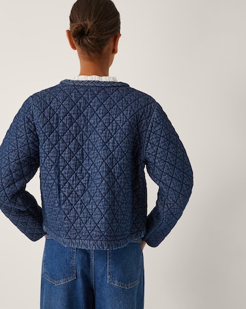 Monsoon Martha Denim Plait Jacket
