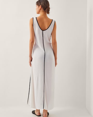 Monsoon Nyla Embroidered Tie Maxi Dress