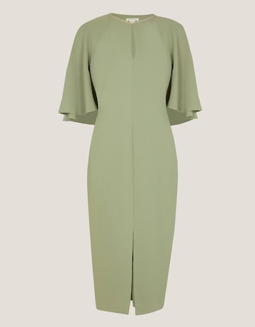 Monsoon Cassandra Cape Sleeve Midi Dress