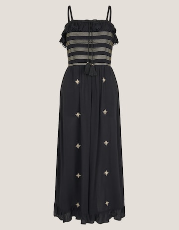Monsoon Blair Frill Midi Dress