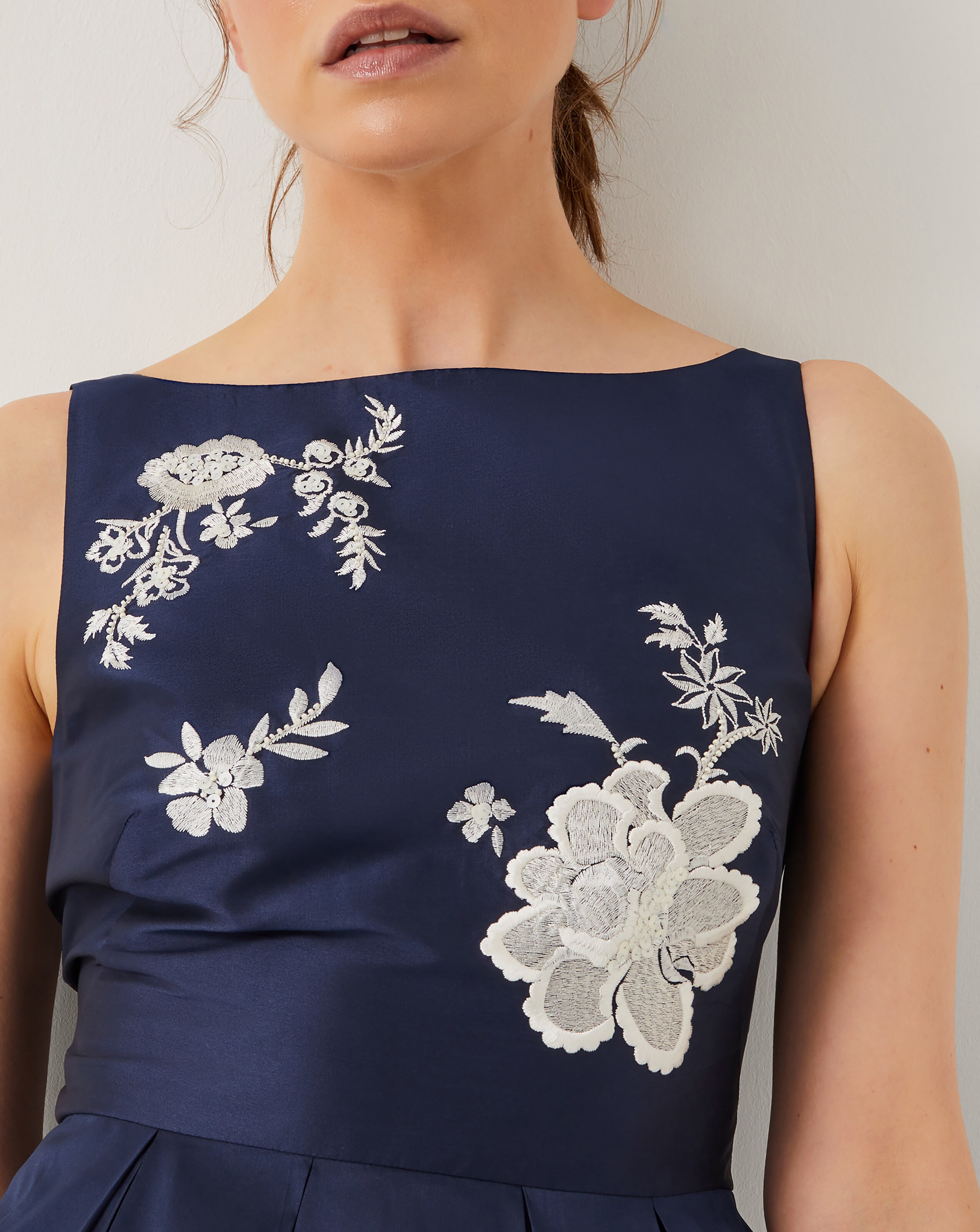 Monsoon Sicily Embroidered Midi Dress | Ambrose Wilson Monsoon Sicily Embroidered Midi Dress | Ambrose Wilson