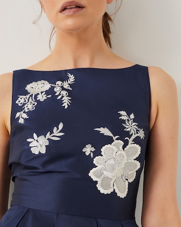 Monsoon Sicily Embroidered Midi Dress