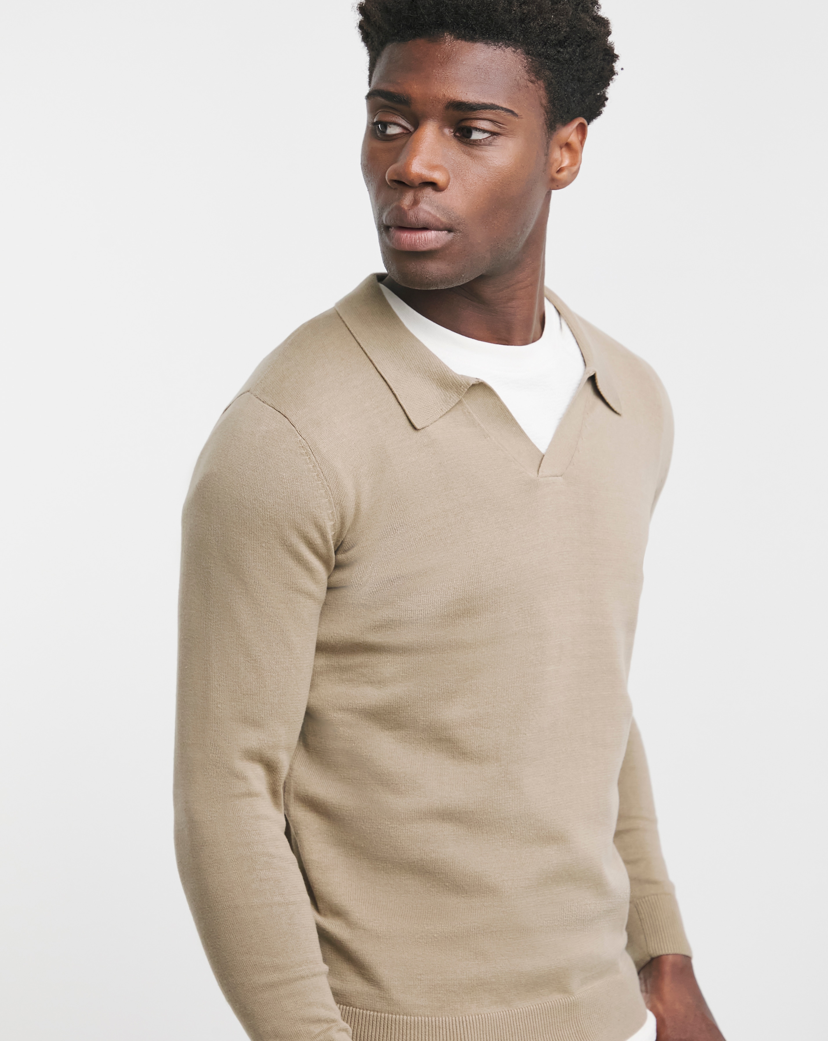 Revere Collar Long Sleeve