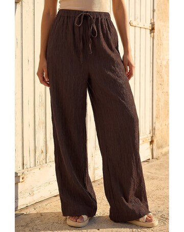 Roman Dusk Elastic Waist Trousers