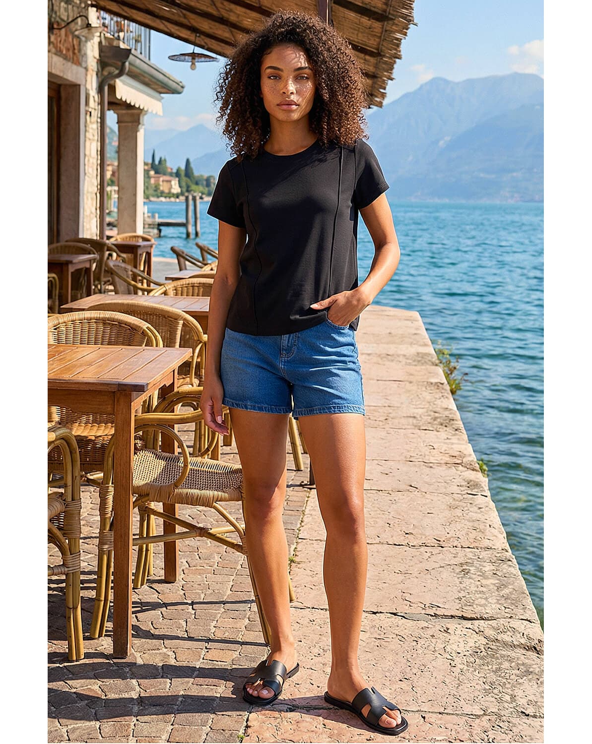 New In - Roman Dusk Premium Stretch T-Shirt