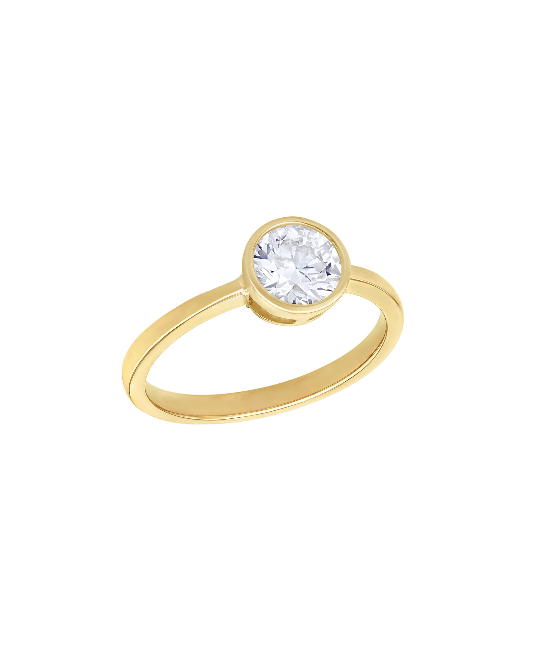 New In - 9ct Yellow Gold Lab Diamond 1Ct Ring
