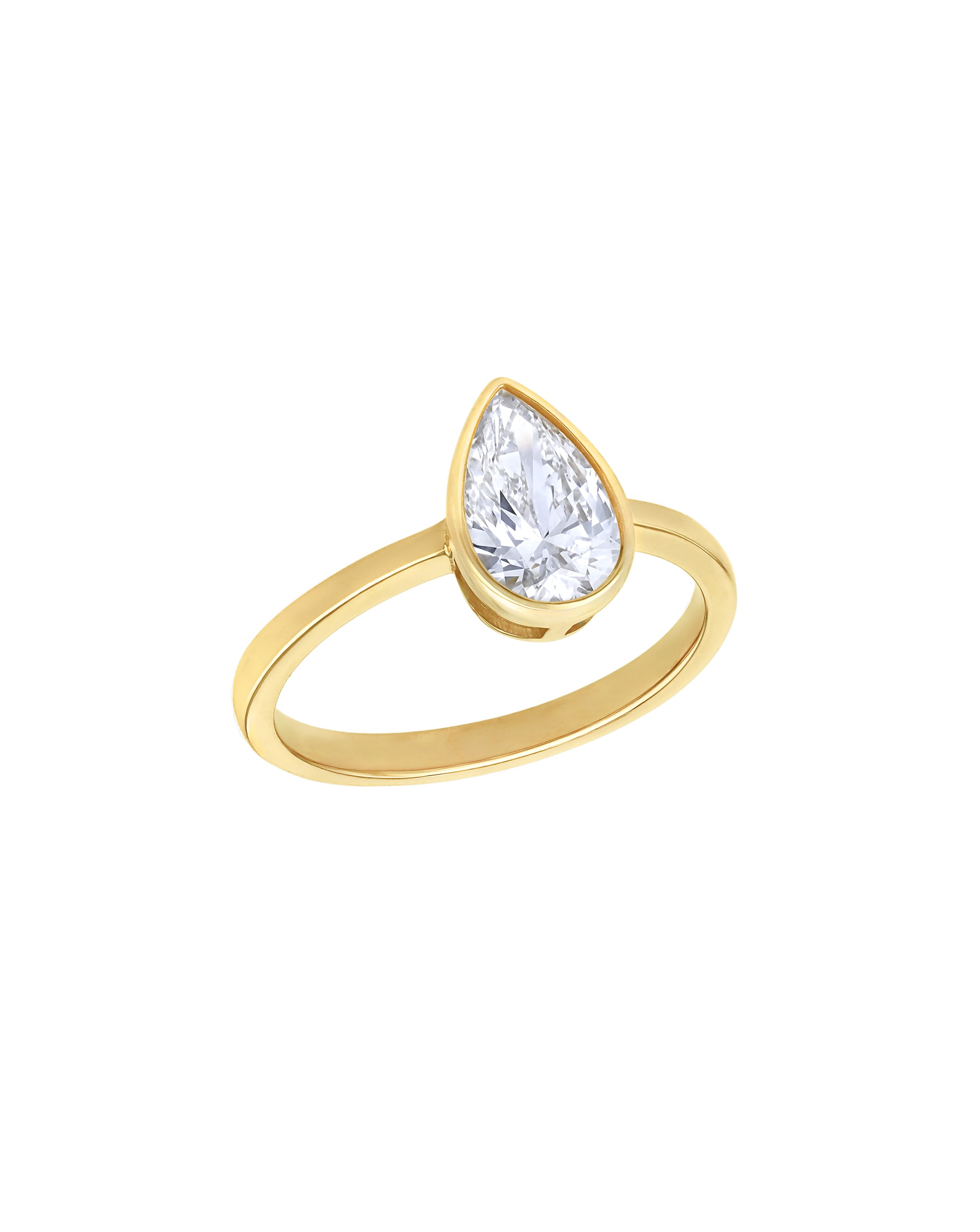 New In - 9ct Yellow Gold Lab Diamond 1Ct Ring