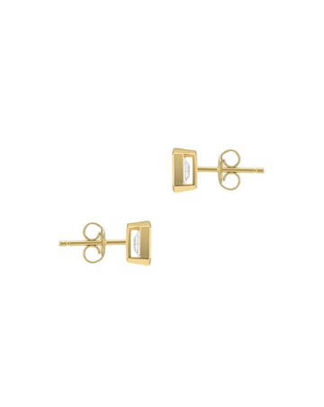9ct Yellow Gold Lab Diamond 1Ct Earring