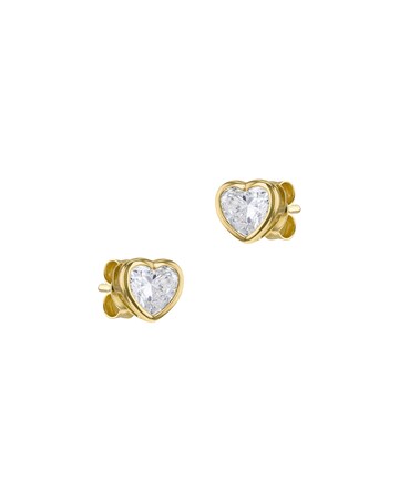 9ct Yellow Gold Lab Diamond 1Ct Earring
