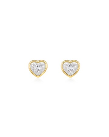 9ct Yellow Gold Lab Diamond 1Ct Earring