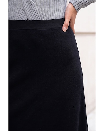 Roman A-Line Pull On Stretch Skirt