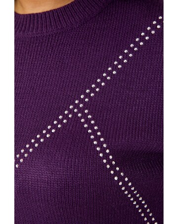 Roman Curve Hotfix Knit Jumper