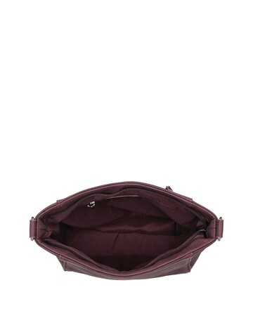 Roxy Vegan Leather Shoulder Bag with Nylon Strap