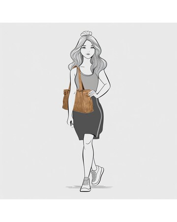 Emma Two Handle Vegan Leather Shoulderbag