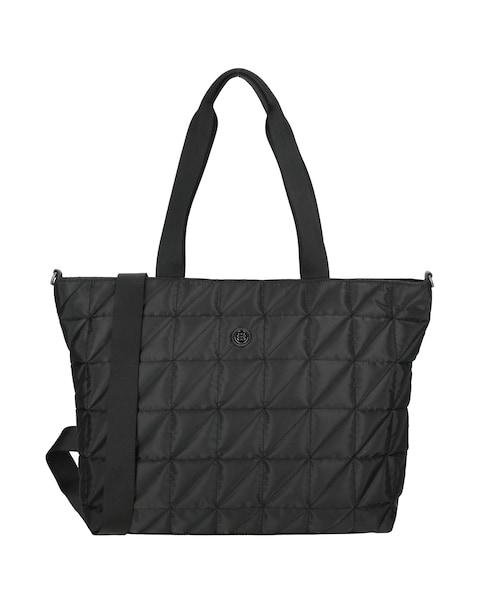 Josephine 2 Handle Quilted Nylon Shopper 17" Laptop