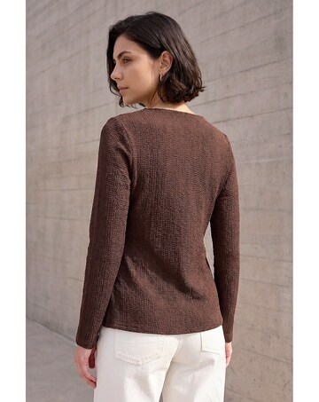 Roman Trim Detail Top